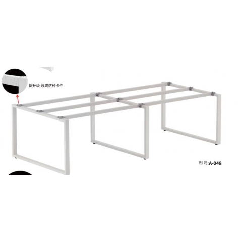 勝芳五金鐵藝桌架 不銹鋼桌架 餐廳桌架 餐臺(tái)支架 餐桌腳 書(shū)桌桌架 折疊桌架 辦公鋼架 辦公家具 簡(jiǎn)易家具 康祥家具