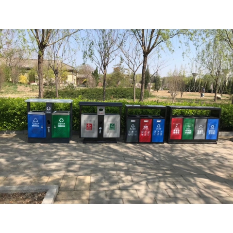 勝芳公園用具 公園清理用品 垃圾箱 公園果皮箱 垃圾桶 公園垃圾桶 分類垃圾桶 戶外果殼箱 戶外垃圾桶 博涵家具